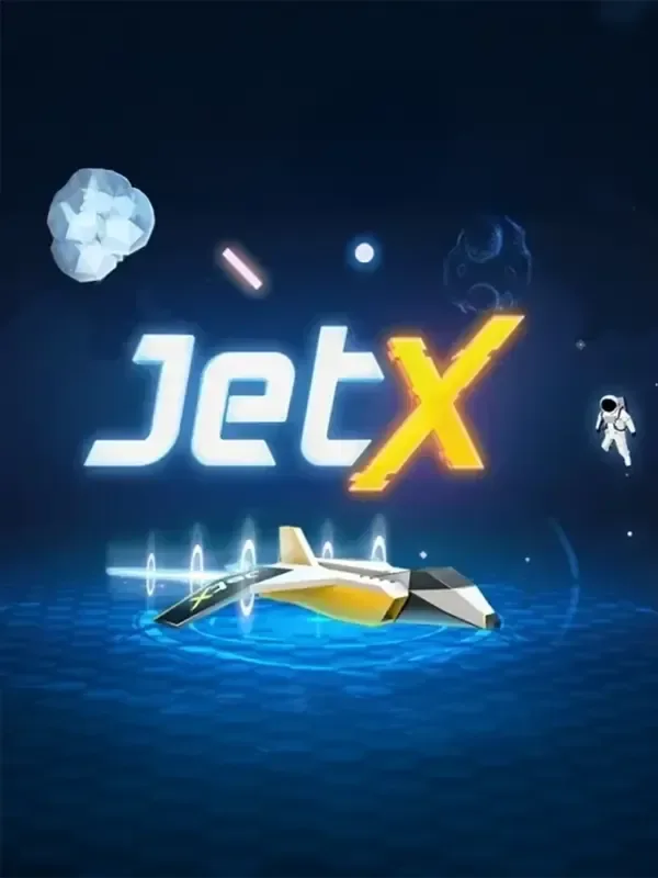 JetX crash game tile at Realz Casino