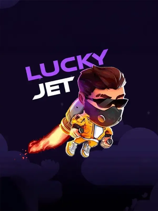 Lucky Jet crash game tile at Realz Casino