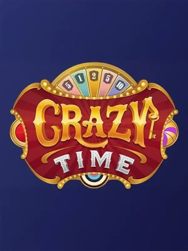 Crazy Time live game show tile at Realz Casino