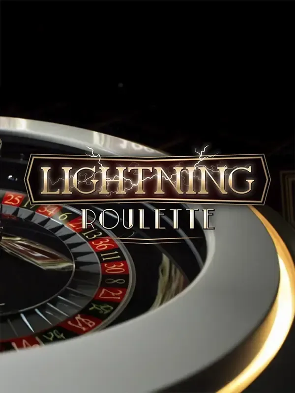 Lightning Roulette live table tile at Realz Casino