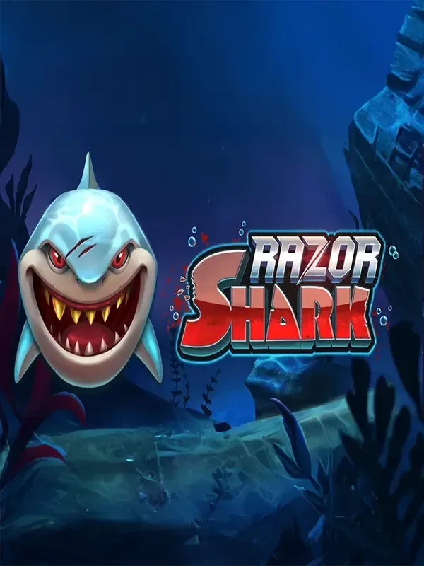 Razor Shark pokie tile at Realz Casino