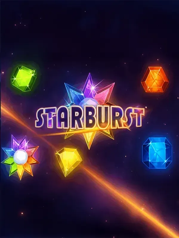 Starburst pokie tile at Realz Casino